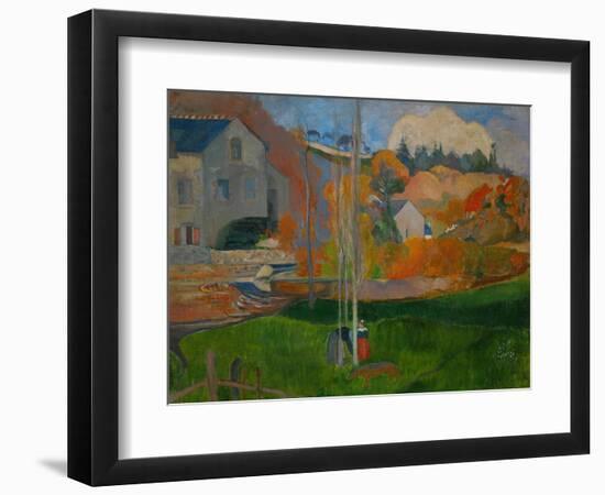 The David Mill, Brittany Landscape, 1894-Paul Gauguin-Framed Giclee Print