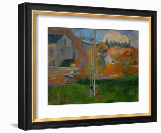The David Mill, Brittany Landscape, 1894-Paul Gauguin-Framed Giclee Print
