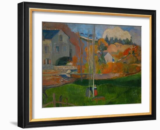 The David Mill, Brittany Landscape, 1894-Paul Gauguin-Framed Giclee Print