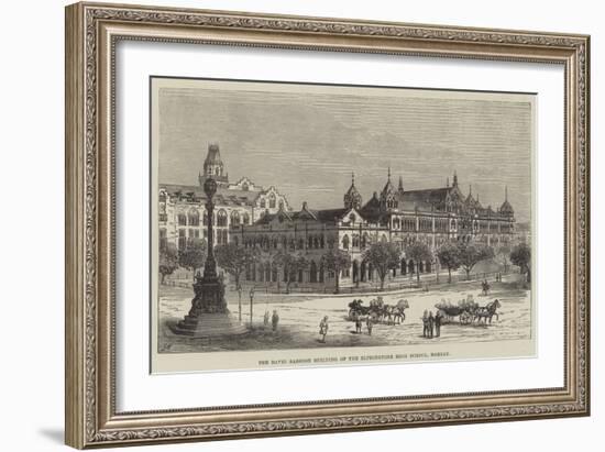 The David Sassoon Building of the Elphinstone High School, Bombay-Frank Watkins-Framed Giclee Print