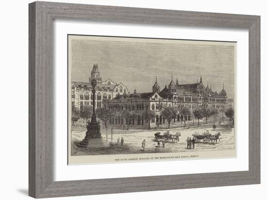 The David Sassoon Building of the Elphinstone High School, Bombay-Frank Watkins-Framed Giclee Print