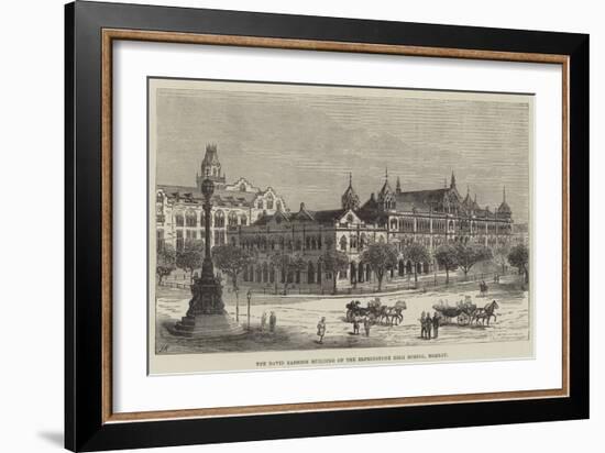 The David Sassoon Building of the Elphinstone High School, Bombay-Frank Watkins-Framed Giclee Print