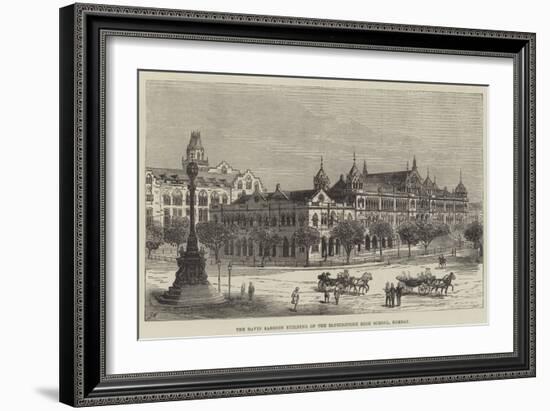 The David Sassoon Building of the Elphinstone High School, Bombay-Frank Watkins-Framed Giclee Print