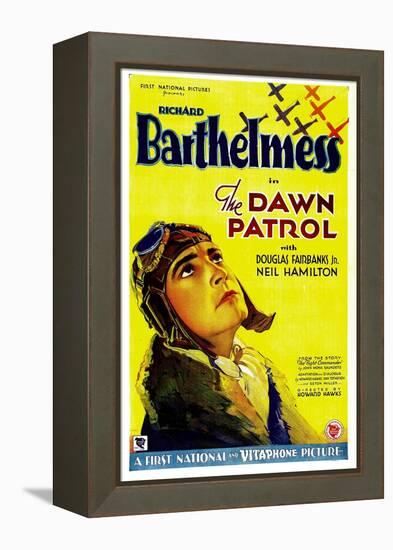 The Dawn Patrol, Richard Barthelmess, 1930-null-Framed Stretched Canvas