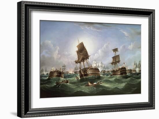 The Day after the Battle of Trafalgar-Richard B. Spencer-Framed Giclee Print