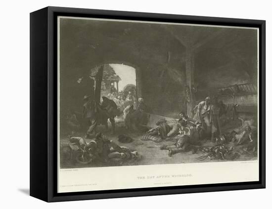 The Day after Waterloo-Emile Antoine Bayard-Framed Premier Image Canvas