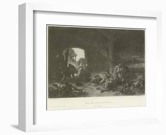 The Day after Waterloo-Emile Antoine Bayard-Framed Giclee Print