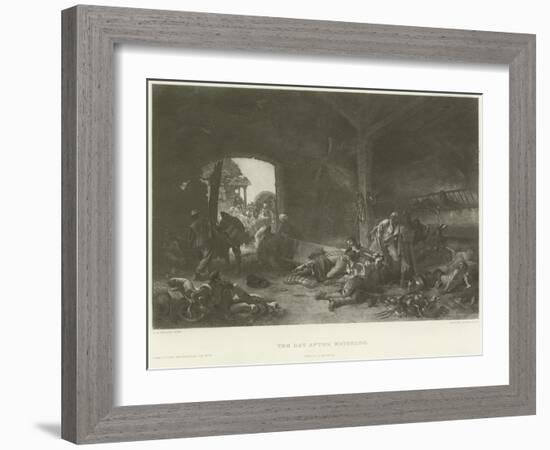 The Day after Waterloo-Emile Antoine Bayard-Framed Giclee Print