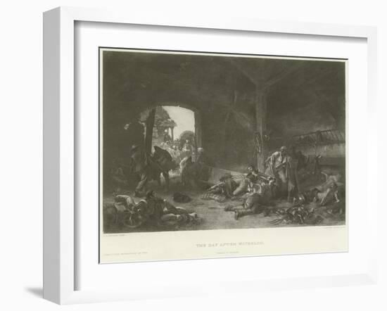 The Day after Waterloo-Emile Antoine Bayard-Framed Giclee Print