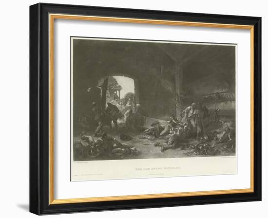 The Day after Waterloo-Emile Antoine Bayard-Framed Giclee Print