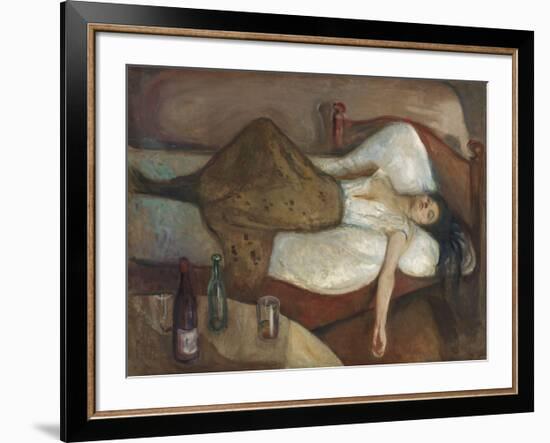 The Day After-Edvard Munch-Framed Premium Giclee Print