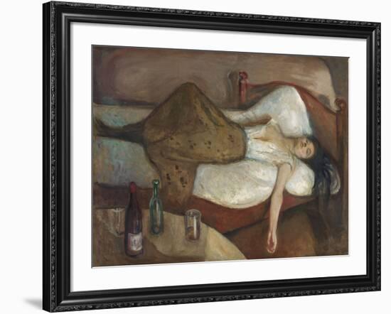 The Day After-Edvard Munch-Framed Premium Giclee Print