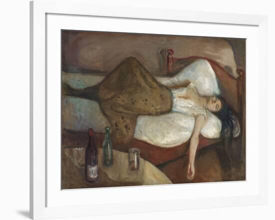 The Day After-Edvard Munch-Framed Premium Giclee Print