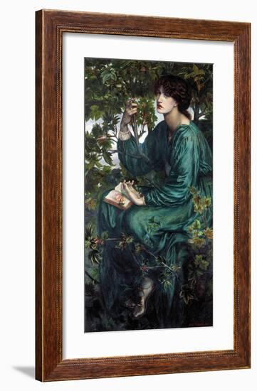 The Day Dream, 1880-Dante Gabriel Rossetti-Framed Premium Giclee Print