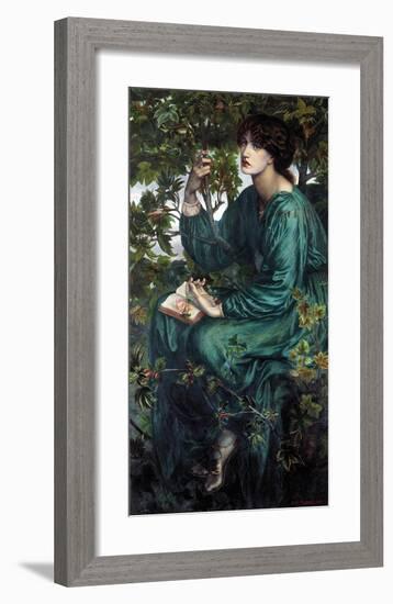 The Day Dream, 1880-Dante Gabriel Rossetti-Framed Premium Giclee Print