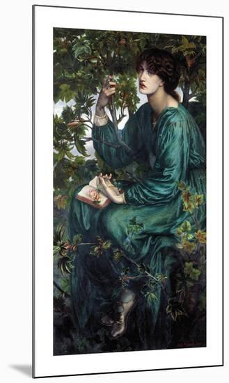 The Day Dream, 1880-Dante Gabriel Rossetti-Mounted Premium Giclee Print