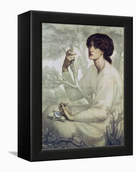 The Day Dream, 19th Century-Dante Gabriel Rossetti-Framed Premier Image Canvas