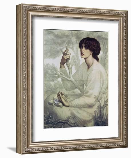 The Day Dream, 19th Century-Dante Gabriel Rossetti-Framed Giclee Print