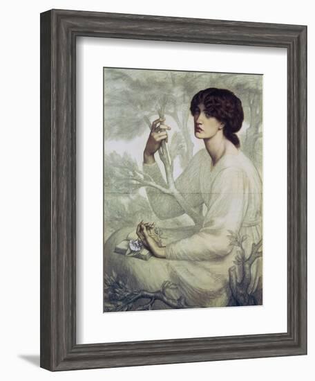 The Day Dream, 19th Century-Dante Gabriel Rossetti-Framed Giclee Print