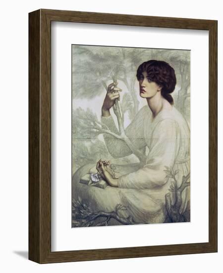 The Day Dream, 19th Century-Dante Gabriel Rossetti-Framed Giclee Print