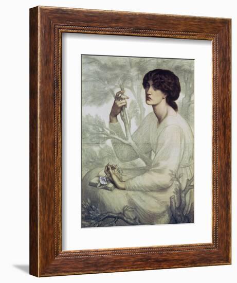 The Day Dream, 19th Century-Dante Gabriel Rossetti-Framed Giclee Print