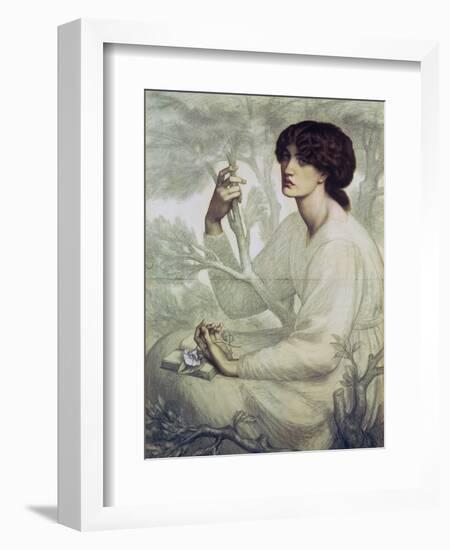 The Day Dream, 19th Century-Dante Gabriel Rossetti-Framed Giclee Print