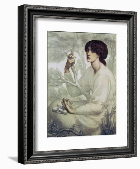 The Day Dream, 19th Century-Dante Gabriel Rossetti-Framed Giclee Print