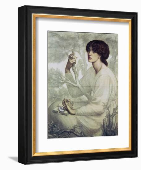 The Day Dream, 19th Century-Dante Gabriel Rossetti-Framed Giclee Print