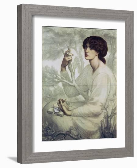 The Day Dream, 19th Century-Dante Gabriel Rossetti-Framed Giclee Print