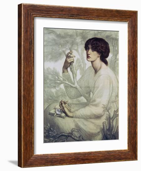 The Day Dream, 19th Century-Dante Gabriel Rossetti-Framed Giclee Print