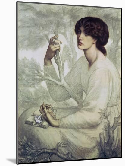 The Day Dream, 19th Century-Dante Gabriel Rossetti-Mounted Giclee Print