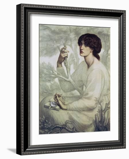 The Day Dream, 19th Century-Dante Gabriel Rossetti-Framed Giclee Print