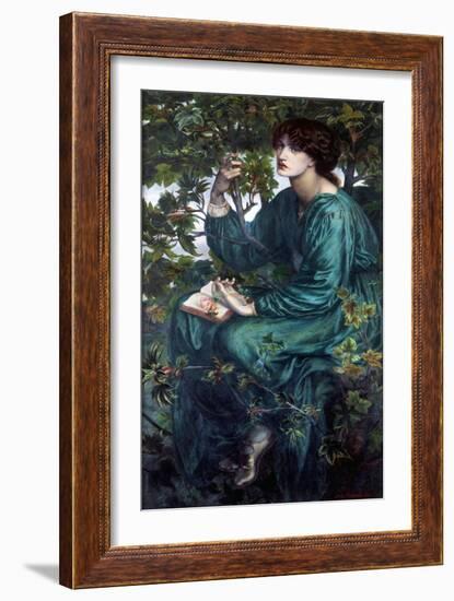 The Day Dream by Dante Gabriel Rossetti-Dante Gabriel Rossetti-Framed Giclee Print