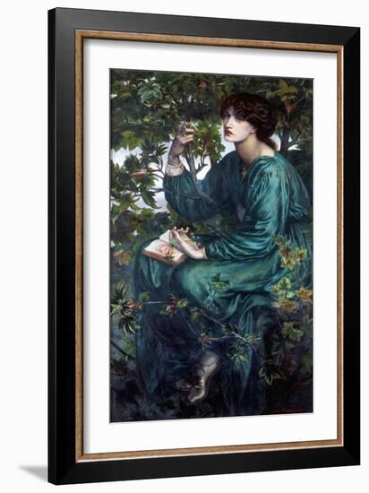 The Day Dream by Dante Gabriel Rossetti-Dante Gabriel Rossetti-Framed Giclee Print