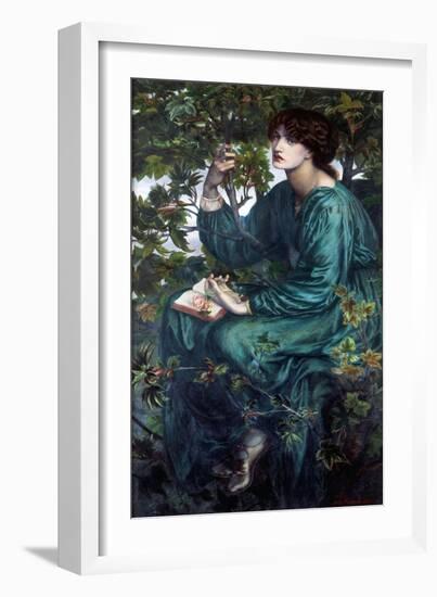 The Day Dream by Dante Gabriel Rossetti-Dante Gabriel Rossetti-Framed Giclee Print