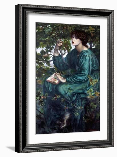 The Day Dream by Dante Gabriel Rossetti-Dante Gabriel Rossetti-Framed Giclee Print