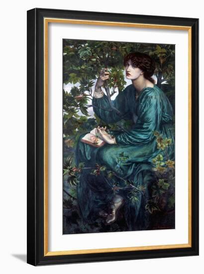 The Day Dream by Dante Gabriel Rossetti-Dante Gabriel Rossetti-Framed Giclee Print