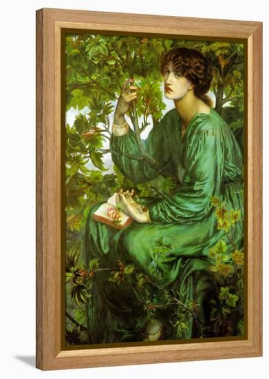 The Day Dream-Dante Gabriel Rossetti-Framed Stretched Canvas