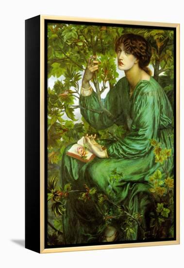 The Day Dream-Dante Gabriel Rossetti-Framed Stretched Canvas