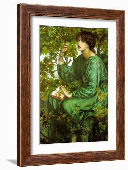 The Day Dream-Dante Gabriel Rossetti-Framed Art Print