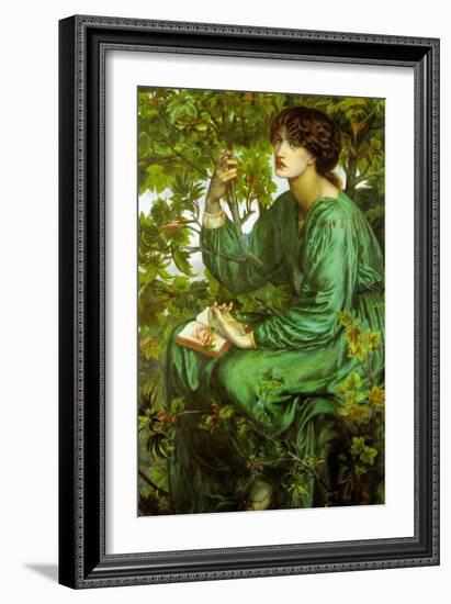 The Day Dream-Dante Gabriel Rossetti-Framed Art Print