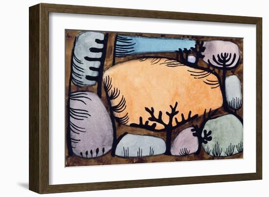 The Day in the Forest; Der Tag Im Wald-Paul Klee-Framed Giclee Print