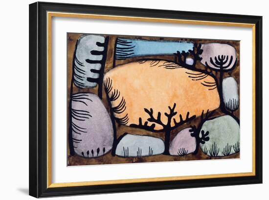 The Day in the Forest; Der Tag Im Wald-Paul Klee-Framed Giclee Print