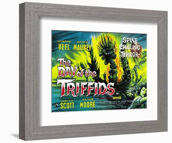 The Day of the Triffids, 1963-null-Framed Premium Giclee Print