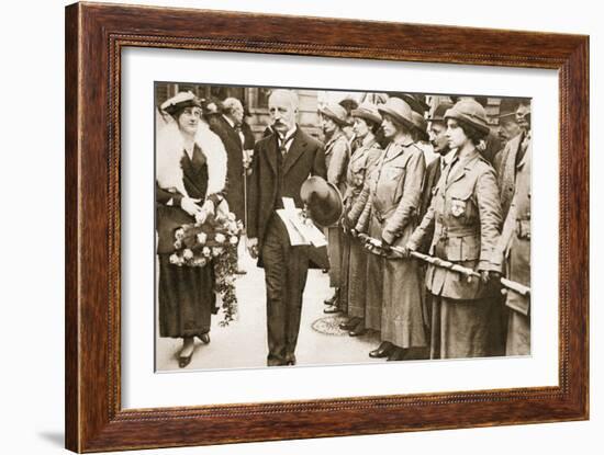 The Day of the Woman-Worker-null-Framed Photographic Print