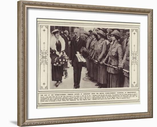 The Day of the Woman-Worker-null-Framed Photographic Print