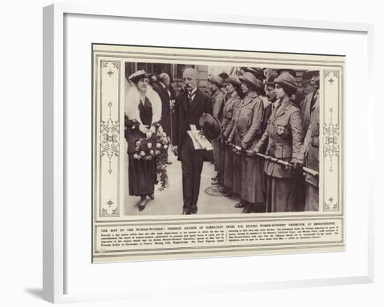 The Day of the Woman-Worker-null-Framed Photographic Print