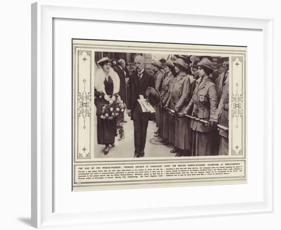 The Day of the Woman-Worker-null-Framed Photographic Print