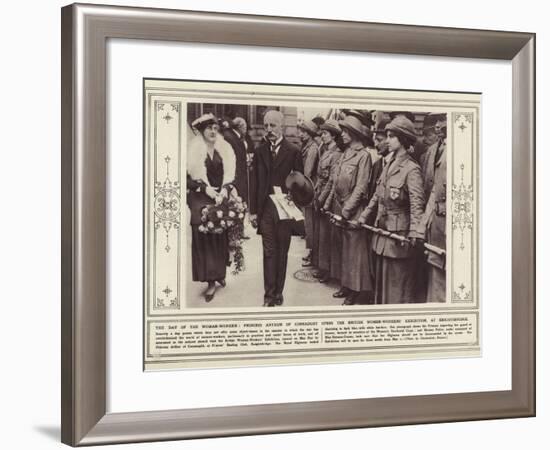 The Day of the Woman-Worker-null-Framed Photographic Print