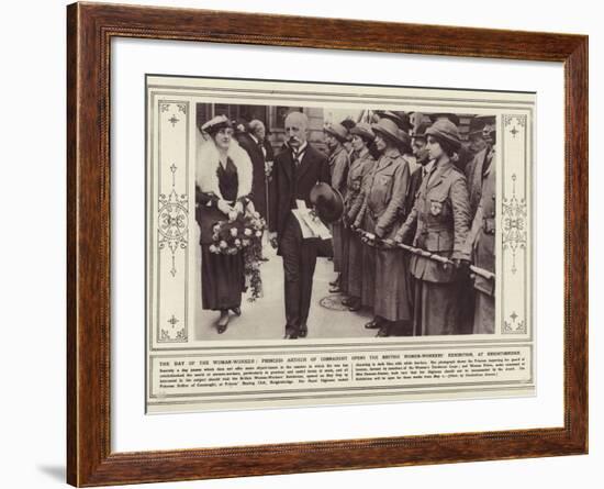 The Day of the Woman-Worker-null-Framed Photographic Print